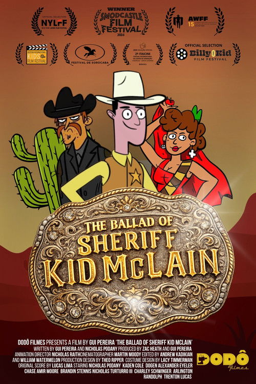 The Ballad of Sheriff Kid McLain poster