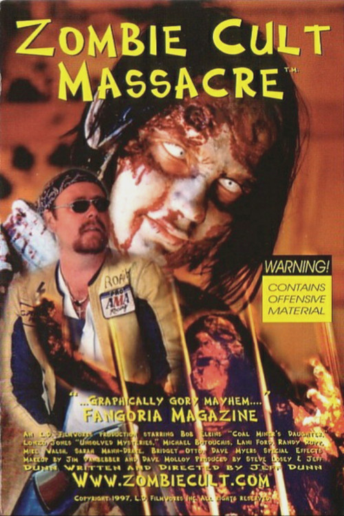 Movie poster for Zombie Cult Massacre (1998)