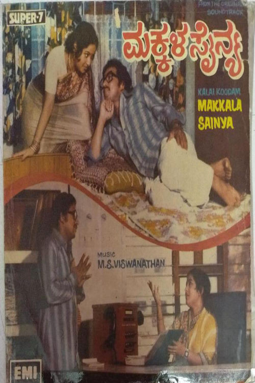 Movie poster for Makkala Sainya (1980)
