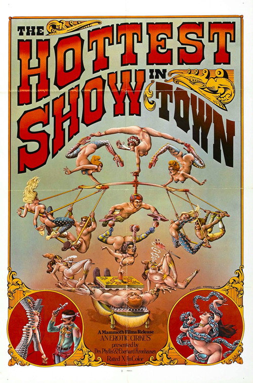 Movie poster for The Hottest Show in Town (1974)
