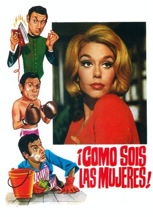 Movie poster for ¡Cómo sois las mujeres! (1968)