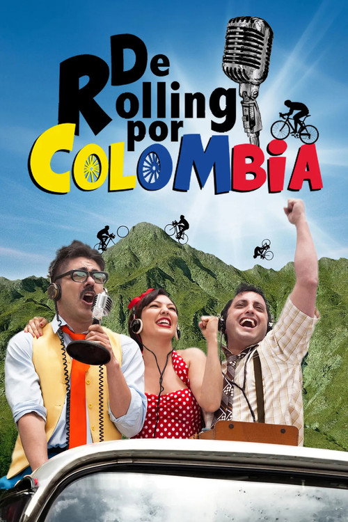 Movie poster for De rolling por Colombia (2013)