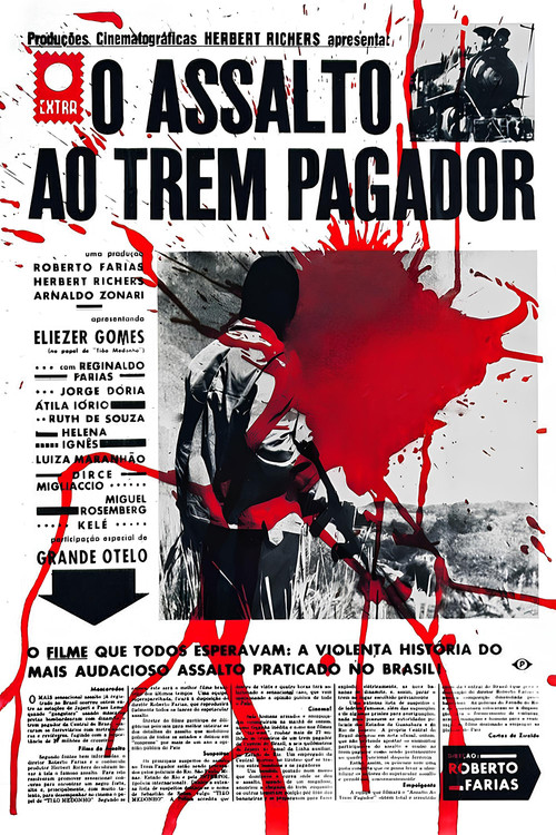 Movie poster for Assault on the Pay Train (1962)
