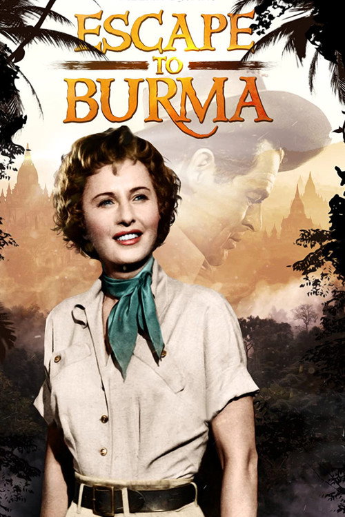 Movie poster for Escape to Burma (1955)