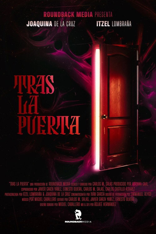 Movie poster for Tras la Puerta (2025)