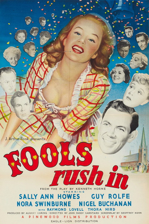 Movie poster for Fools Rush In (1949)