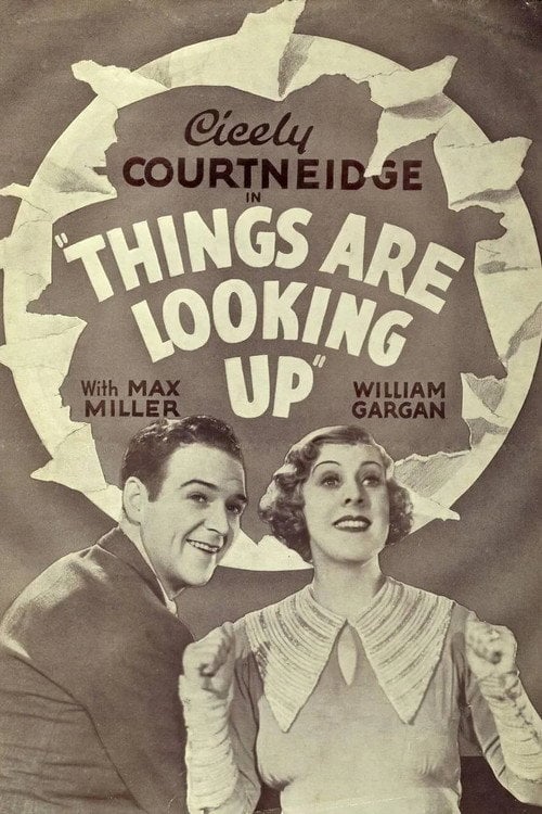 Movie poster for Things Are Looking Up (1935)