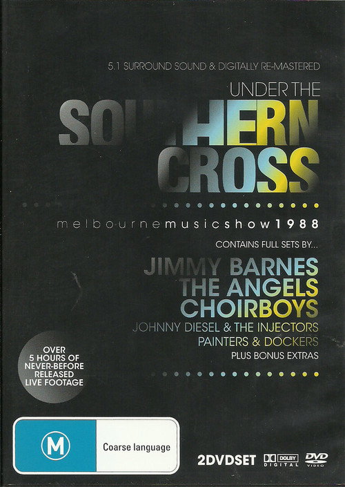 Movie poster for Under The Southern Cross; Melbourne Music Show 1988 (2010)