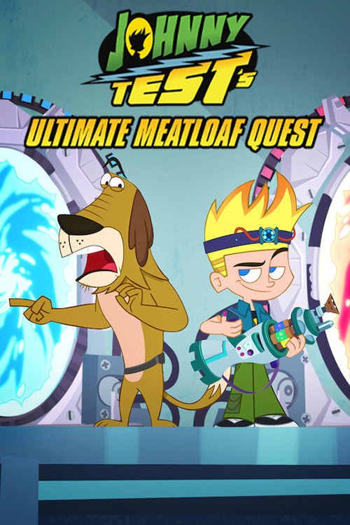 Movie poster for Johnny Test's Ultimate Meatloaf Quest (2021)