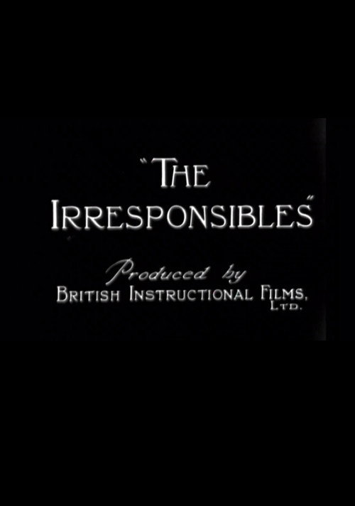 Movie poster for The Irresponsibles (1929)