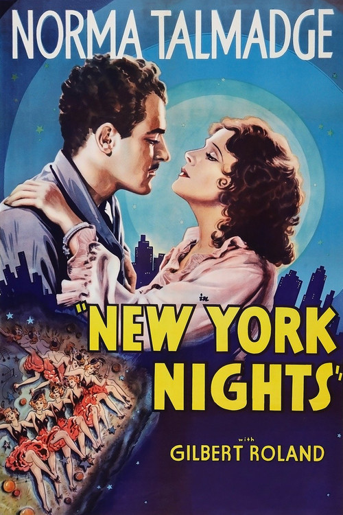 Movie poster for New York Nights (1929)