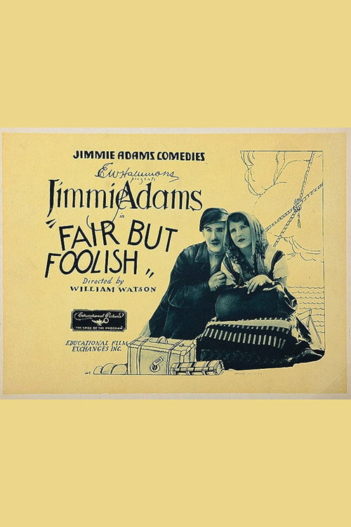 Movie poster for Fair But Foolish (1925)