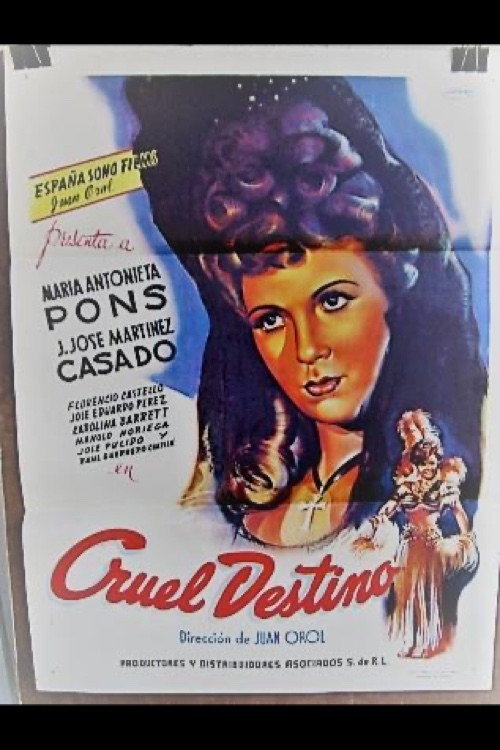 Movie poster for Cruel destino (1944)