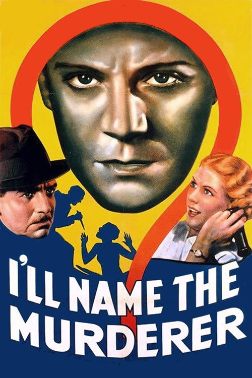 Movie poster for I'll Name the Murderer (1936)
