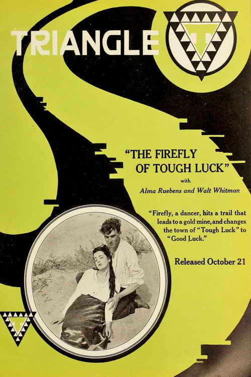 Movie poster for The Firefly of Tough Luck (1917)