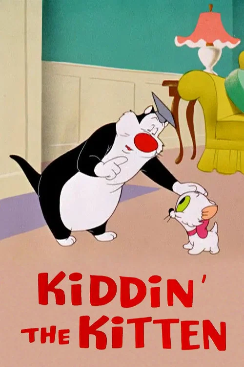 Movie poster for Kiddin' the Kitten (1952)