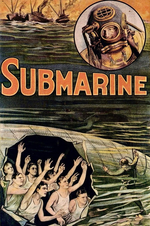 Movie poster for Submarine (1928)