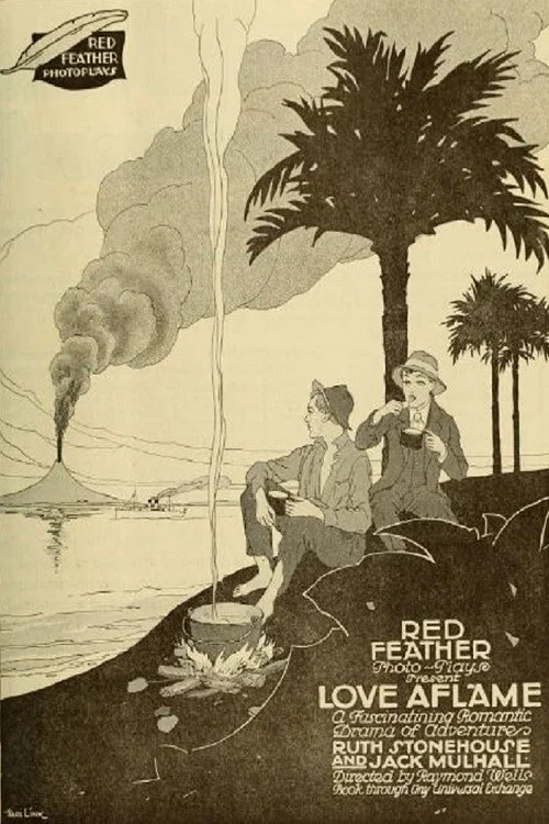Movie poster for Love Aflame (1917)