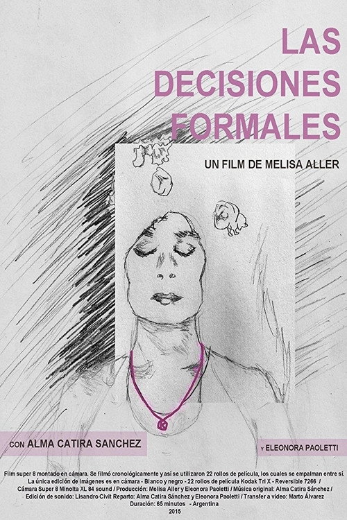Movie poster for Las decisiones formales (2016)