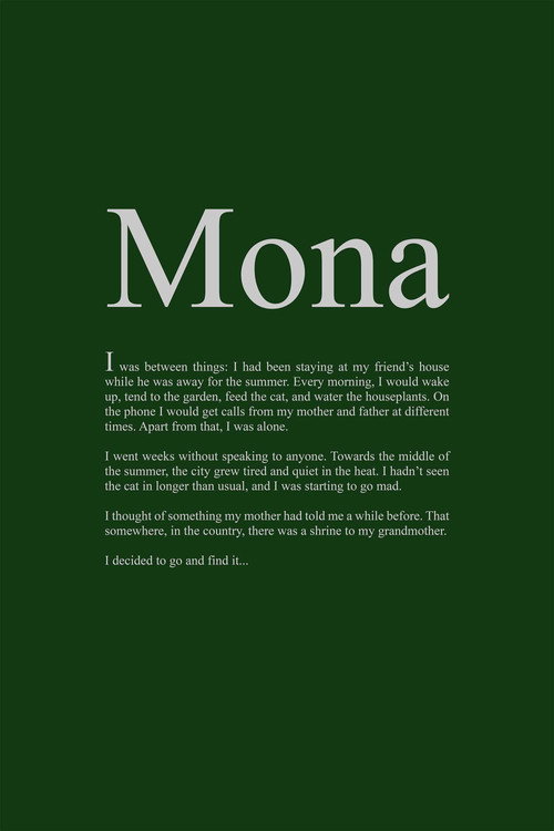 Movie poster for Mona (2025)