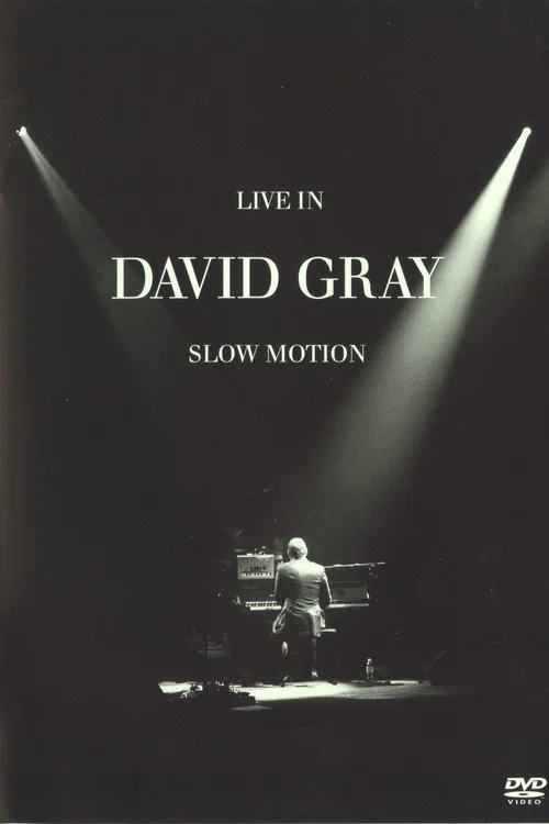 Movie poster for David Gray: LIVE in Slow Motion (2006)