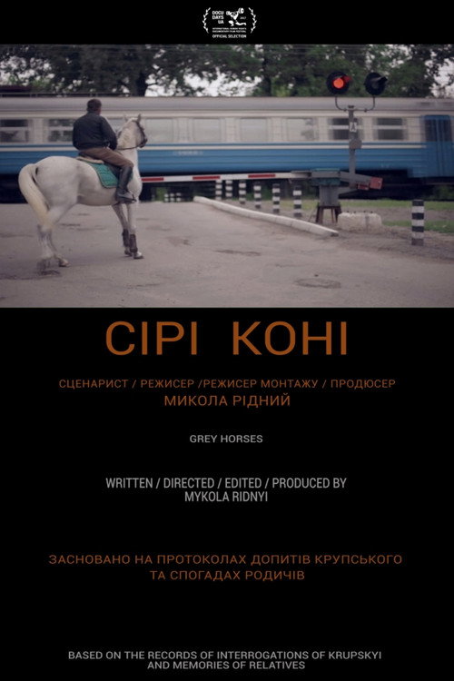 Movie poster for Grey Horses (2016)