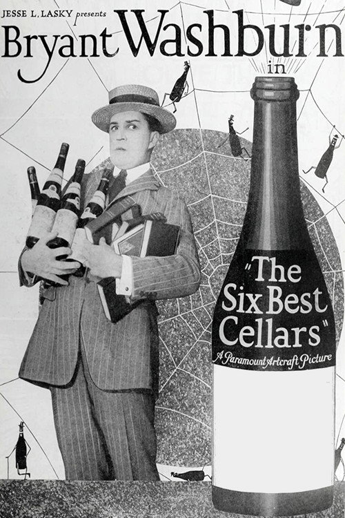 Movie poster for The Six Best Cellars (1920)