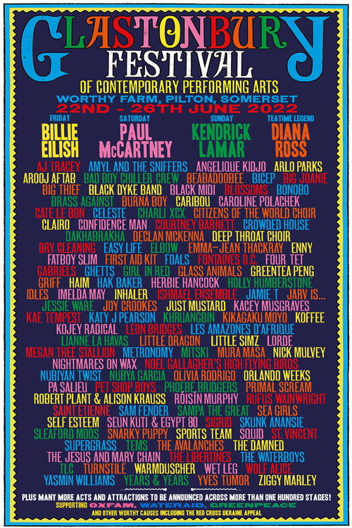 Movie poster for Best of Glastonbury 2022 (2022)