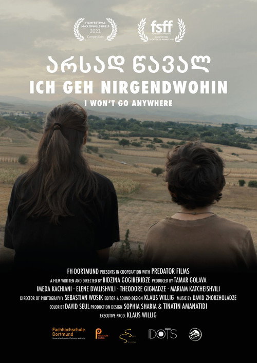 Movie poster for Ich geh nirgendwohin (2021)