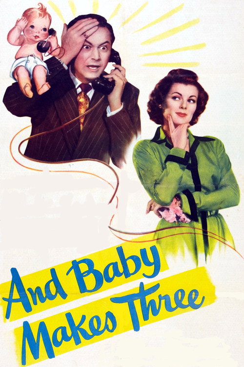 Movie poster for And Baby Makes Three (1949)