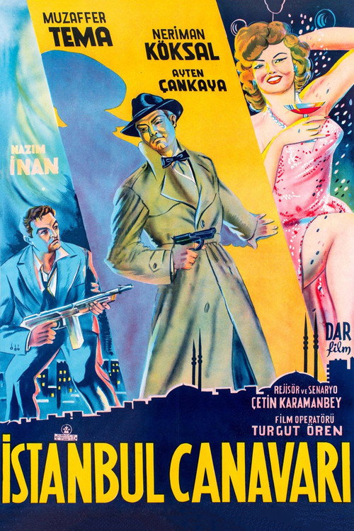 Movie poster for İstanbul Canavarı (1953)