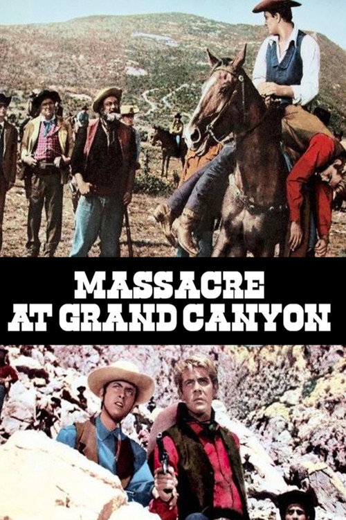 Movie poster for Massacre At Grand Canyon (1964)