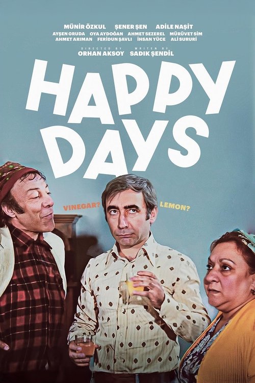 Movie poster for Neşeli Günler (1978)