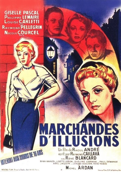 Movie poster for Nights of Shame (1954)