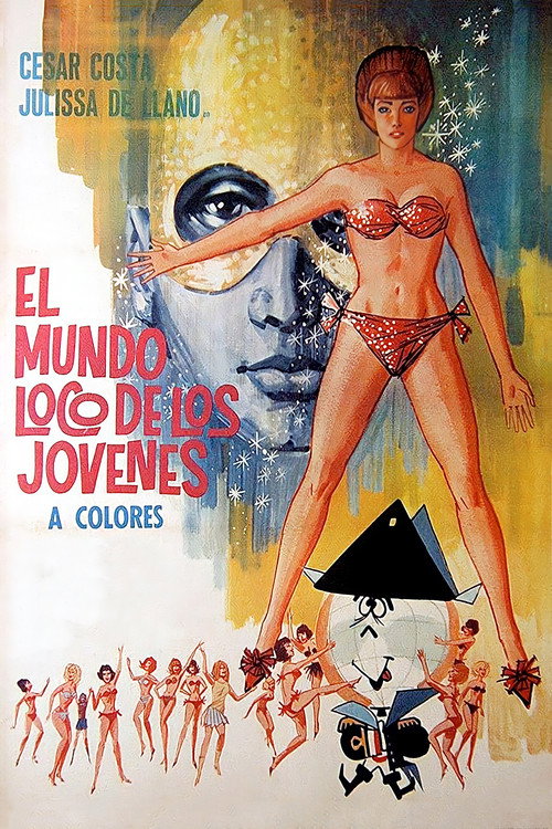 Movie poster for The Crazy World of the Youth (1967)