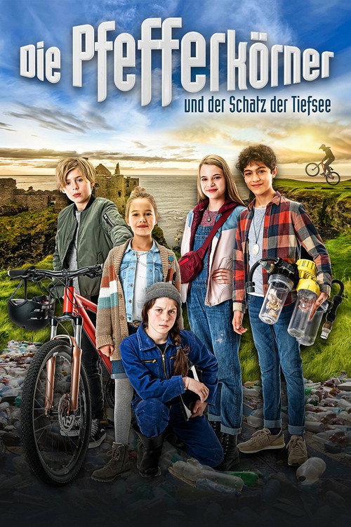Movie poster for The Peppercorns and the Secret of the Deep Sea (2021)