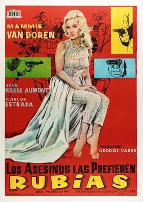 Movie poster for An American Girl in Buenos Aires (1961)