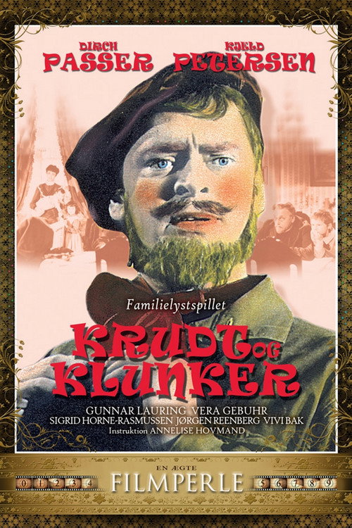 Movie poster for Krudt og klunker (1958)