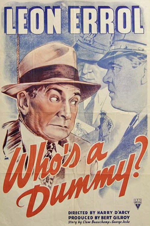 Movie poster for Who's a Dummy? (1941)