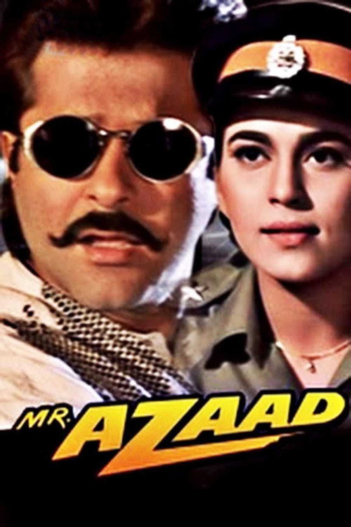 Movie poster for Mr Azaad (1994)