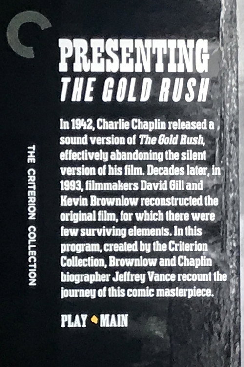 Movie poster for Presenting the Gold Rush (2012)