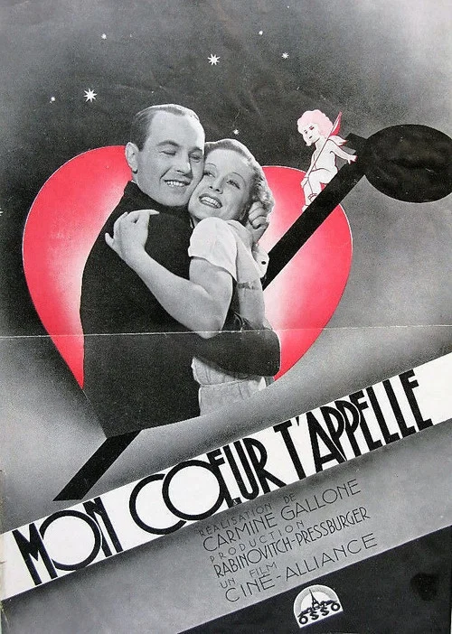 Movie poster for My Heart Is Calling You (1934)