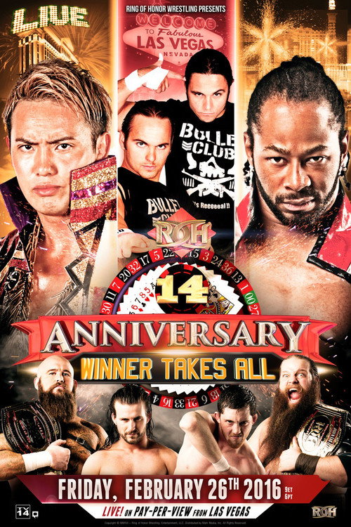 Movie poster for ROH: 14th Anniversary (2016)