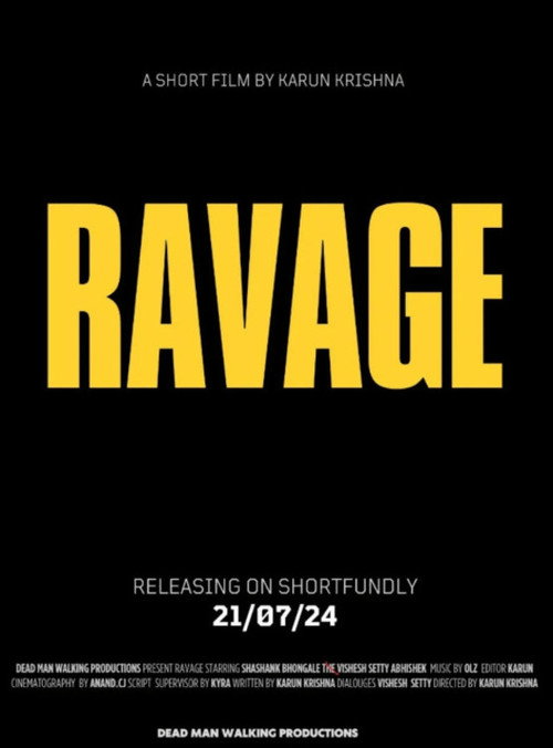 Movie poster for Ravage 2024 (2024)