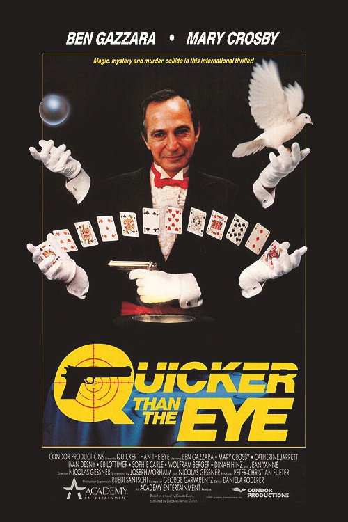 Movie poster for Quicker Than the Eye (1989)