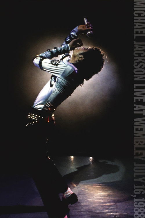 Movie poster for Michael Jackson: Live at Wembley July 16, 1988 (1988)