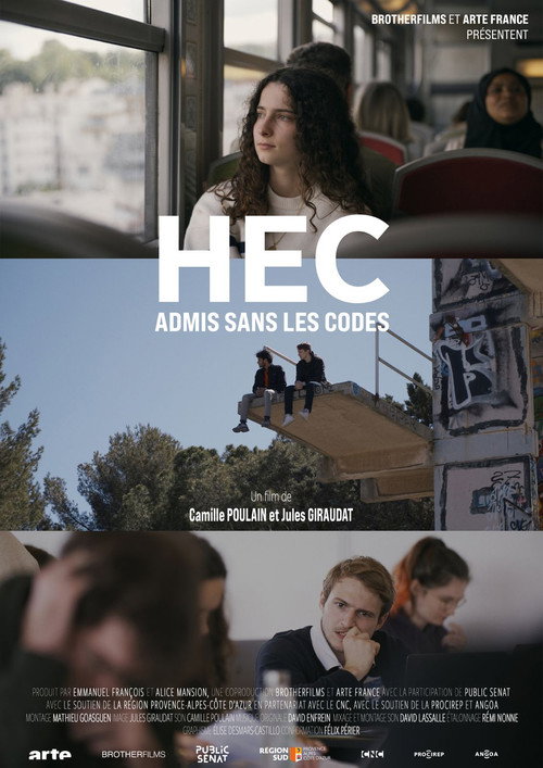 Movie poster for HEC, admis sans les codes (2025)