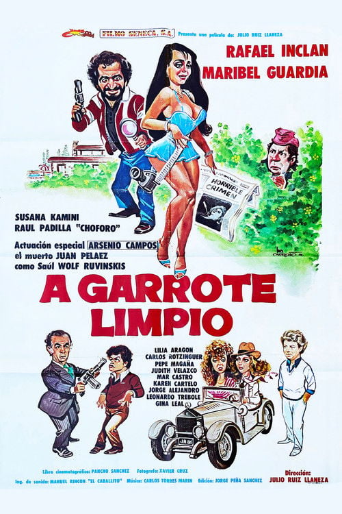 Movie poster for A garrote limpio (1985)