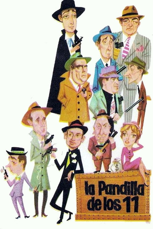 Movie poster for The Gang of Eleven (1963)