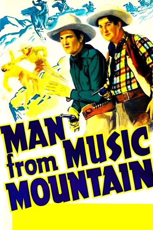 Movie poster for Man from Music Mountain (1938)